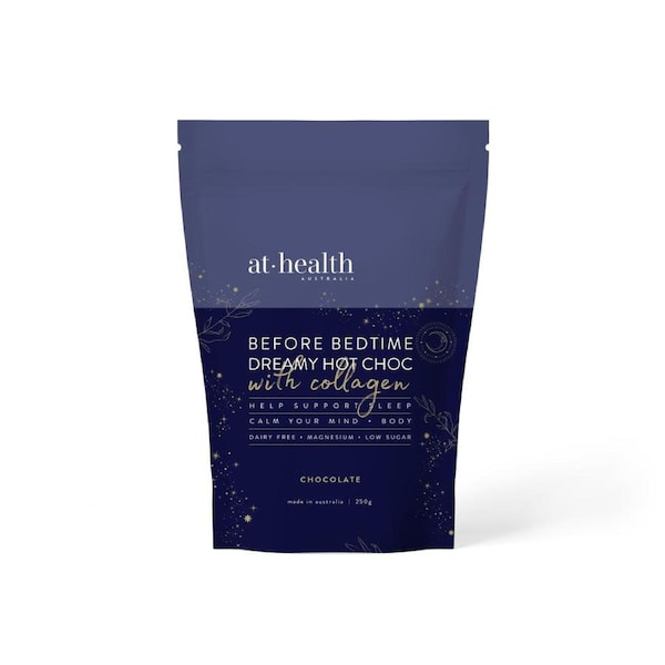 At Health Australia Before Bedtime Dreamy Hot Chocolate With Collagen 250g