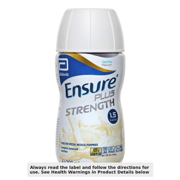 Ensure Plus Strength Ready to Drink Vanilla 220ml