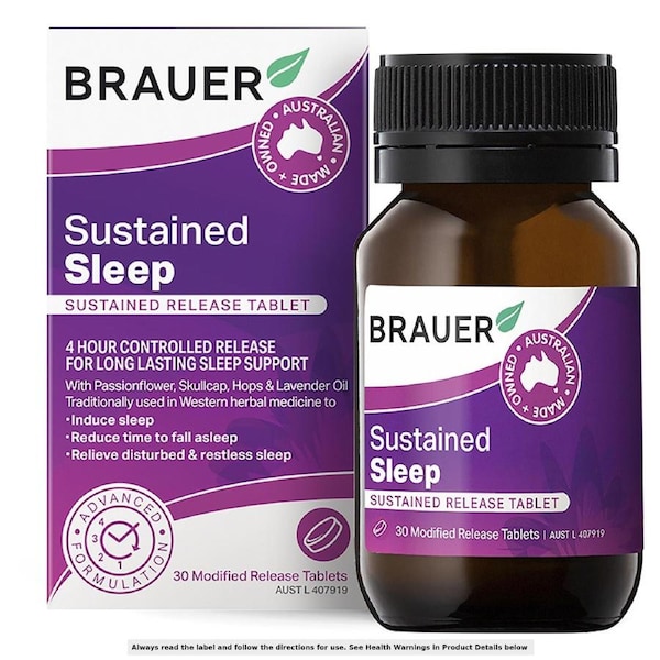 Brauer Sleep Sustained Release 30 tablets