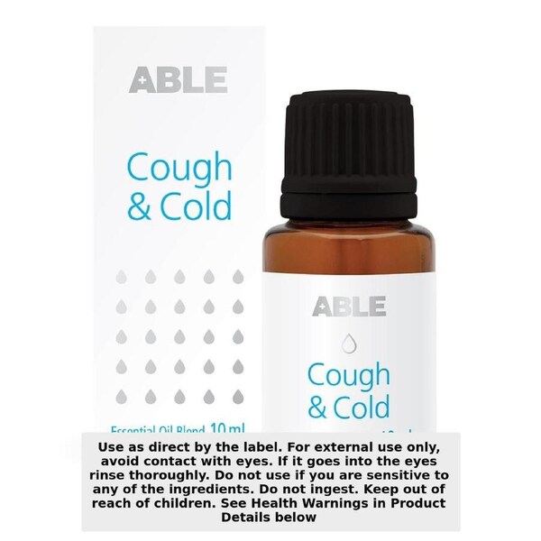ABLE Vaporiser Essential Oil Cough & Cold Blend 10ml