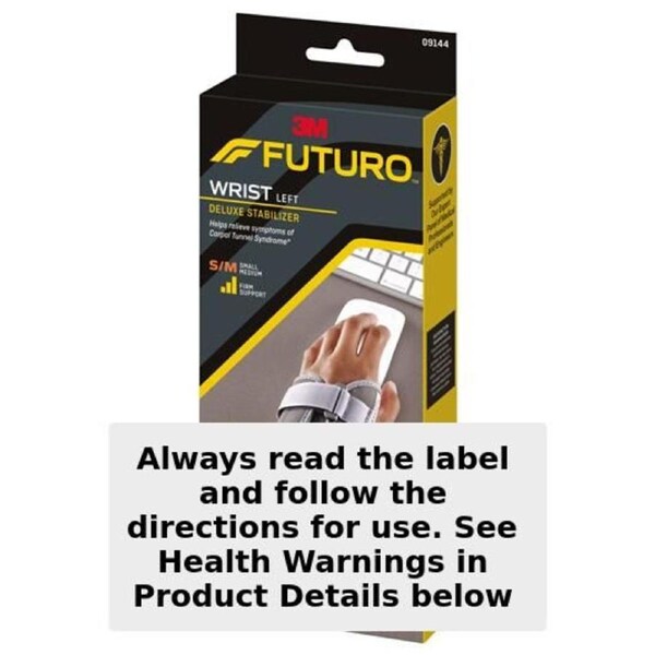 Futuro Deluxe Wrist Stabiliser Left Hand Small/Medium