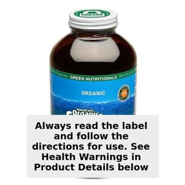 Green Nutritionals Mountain Organic Spirulina Powder 500g