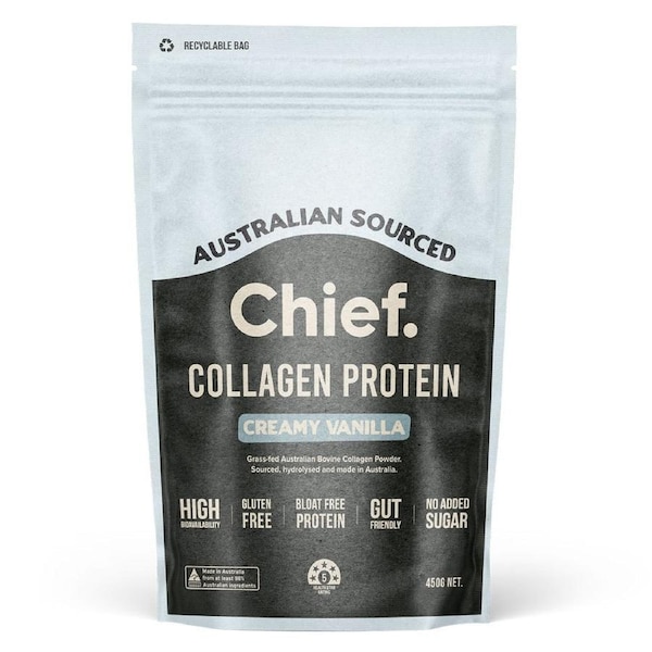 Chief Australian Collagen Protein Powder Creamy Vanilla 450g