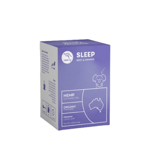 Hemp Oz Soothing Tea Sleep Rest & Unwind 45g