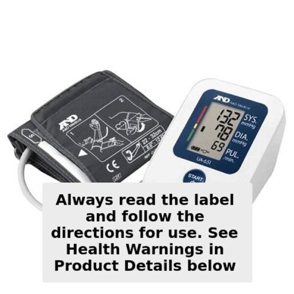 A&D Medical Blood Pressure Monitor UA-651SL