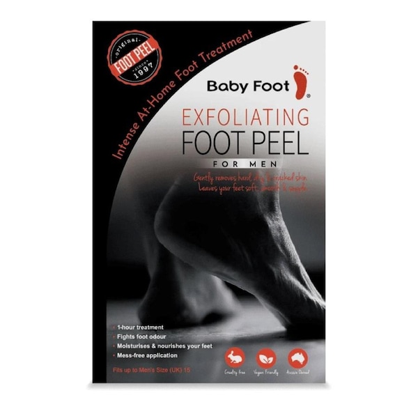 Baby Foot Men's Exfoliating Foot Peel 1 Pair