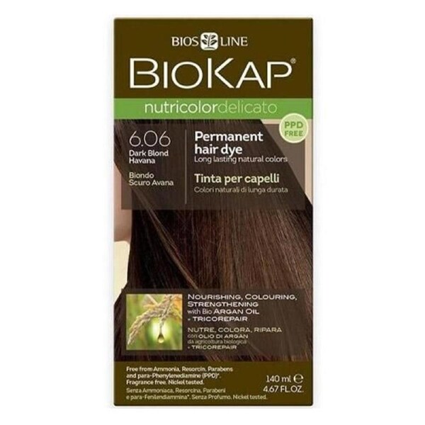 Biokap Nutricolor Delicato 6.06 Dark Blonde Havana 140ml