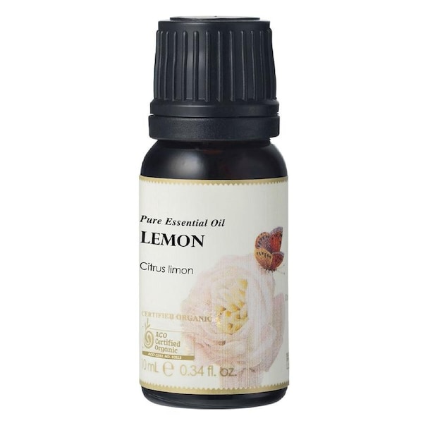 Ausganica Certified Organic Lemon Essential Oil 10ml