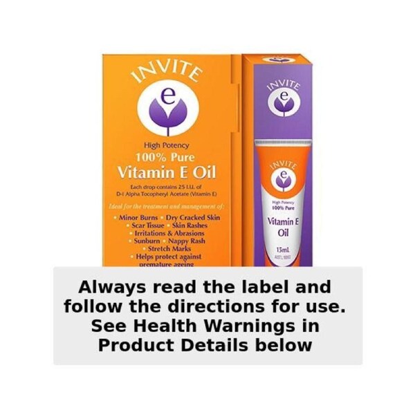 Invite E Vitamin E Oil Tube 15ml