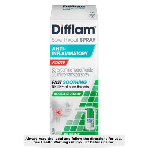Difflam Forte Sore Throat Spray Fresh Mint 15ml