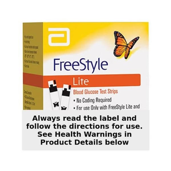 Abbott Freestyle Lite Blood Glucose Strips 100 Pack