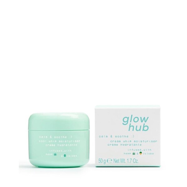 Glow Hub Calm and Soothe Cool Whip Moisturiser 50g