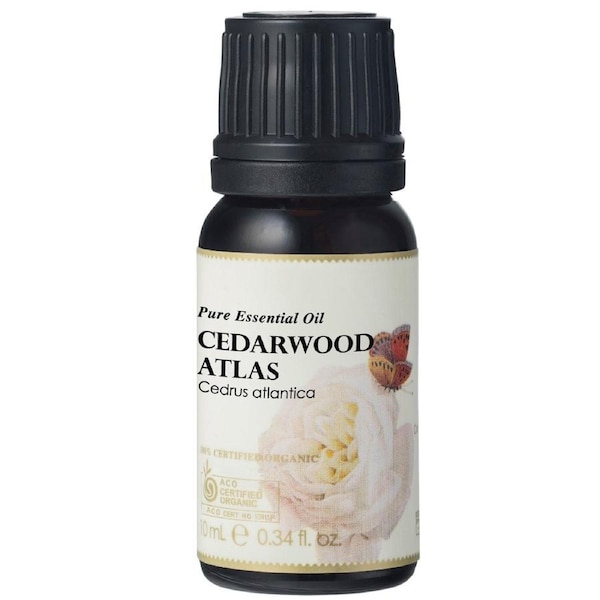 Ausganica Certified Organic Cedarwood Atlas Essential Oil 10ml