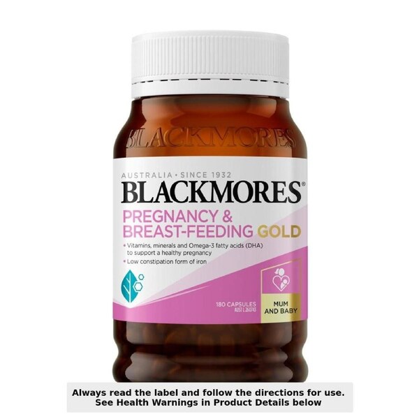 Blackmores Pregnancy & Breastfeeding Gold 180 Capsules
