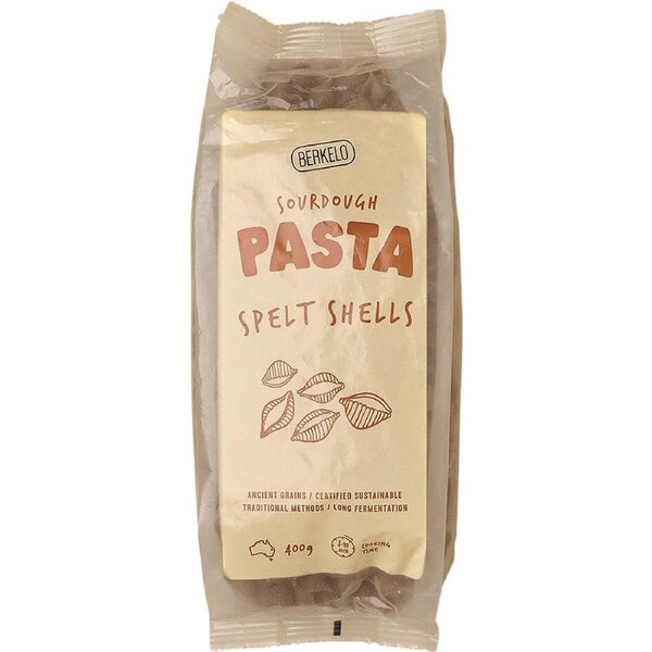 Berkelo Sourdough Pasta Spelt Shells 400g