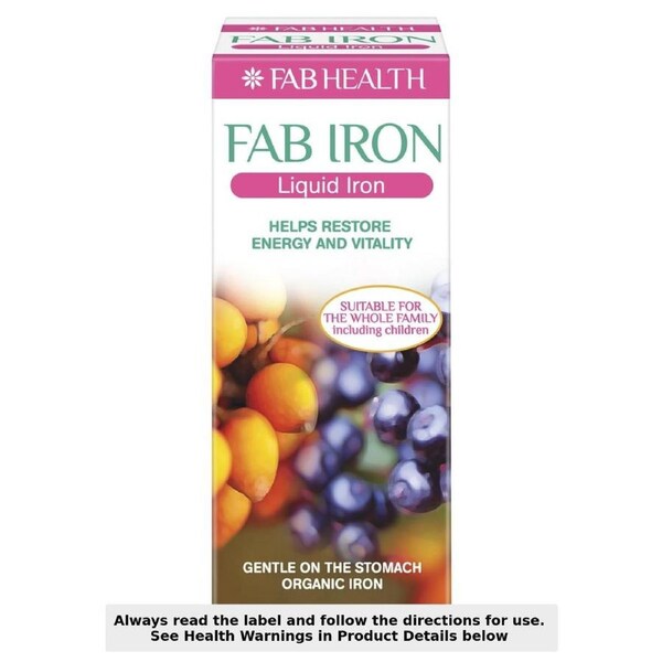 Fab Iron Liquid 200ml
