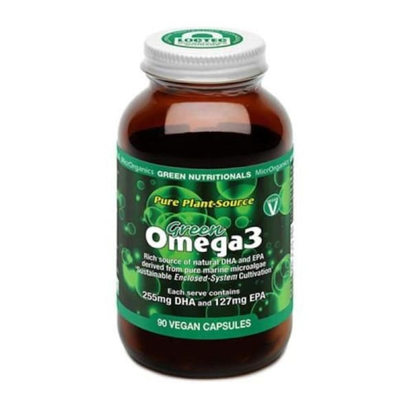 Green Nutritionals Vegan Omega 3 90 Vegan Capsules