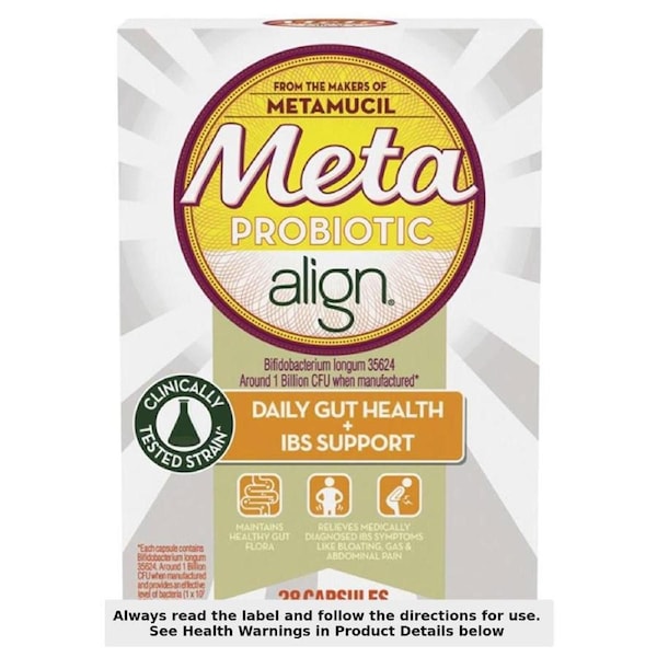 Metamucil Meta Probiotic Align 28 Capsules