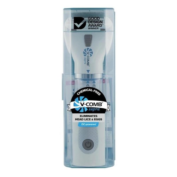 Licetec V-Comb Supra Head Lice Comb DC Powered