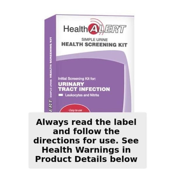 Health Alert UTI Health Screening Test Kit 1 Pack