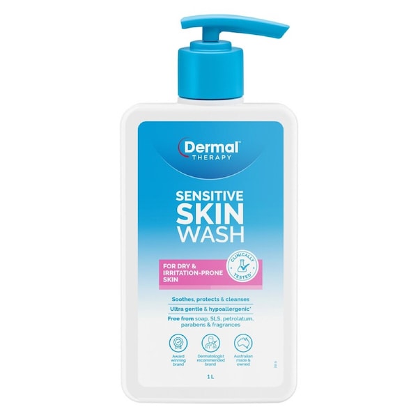 Dermal Therapy Sensitive Skin Wash 1L