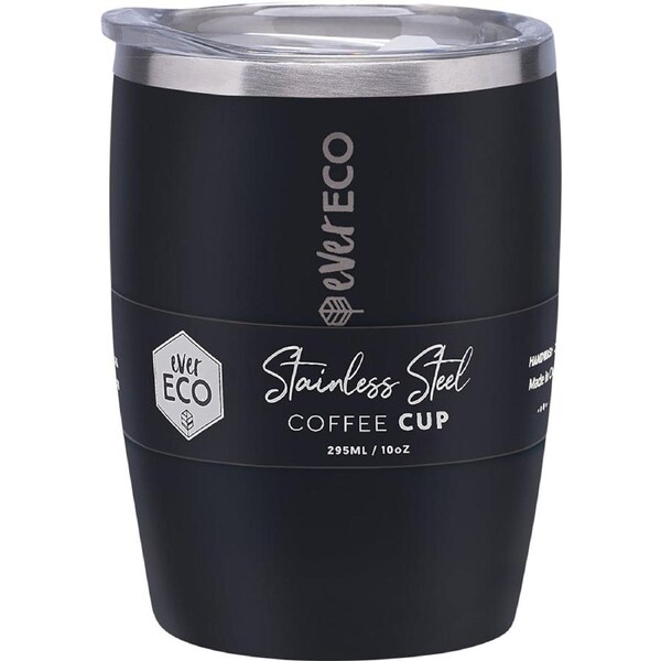 Ever Eco Insulated Coffee Cup Onyx 295ml