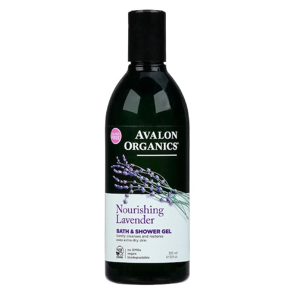 Avalon Organics Bath & Shower Gel Lavender 350mL