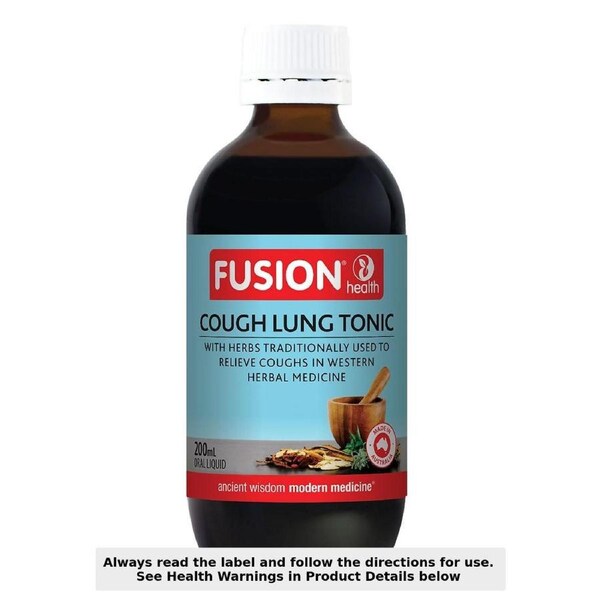 Fusion Health Cough Lung Tonic 200ml