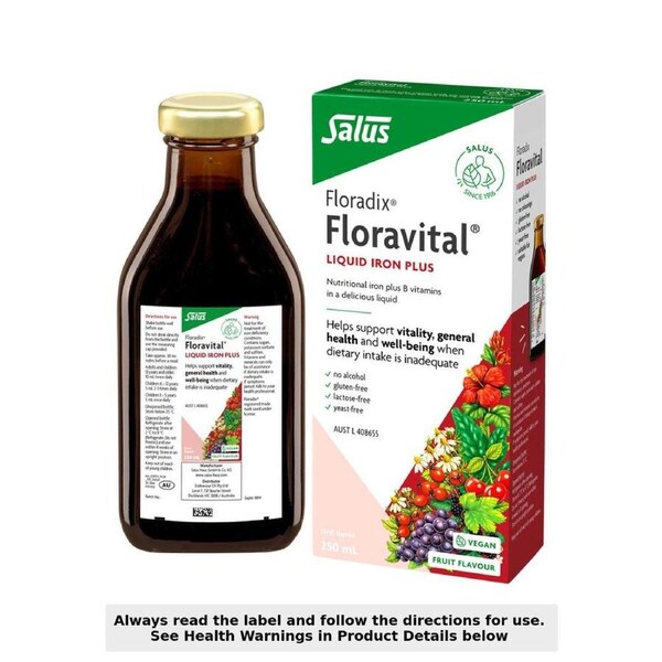 Floradix Floravital Liquid Iron Plus 250ml