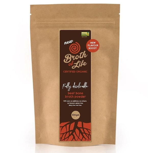Broth Of Life Organic Freeze Dried Beef Bone Broth Powder 100g