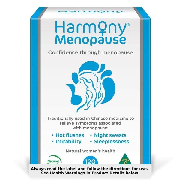 Harmony Menopause Multi Herb Formula 120 Tablets