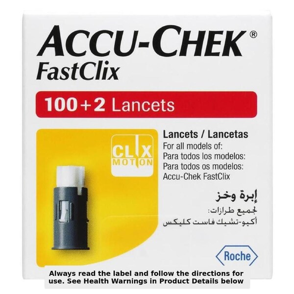 Accu-Chek Fastclix Lancets 102 Pack