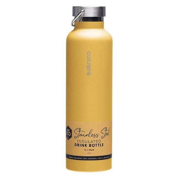 Ever Eco Insulated Stainless Steel Bottle Marigold 1L