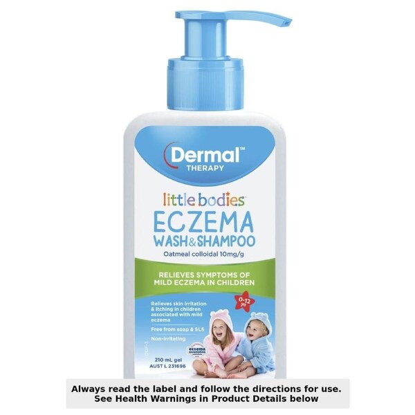 Dermal Therapy Little Bodies Eczema Wash & Shampoo 210ml