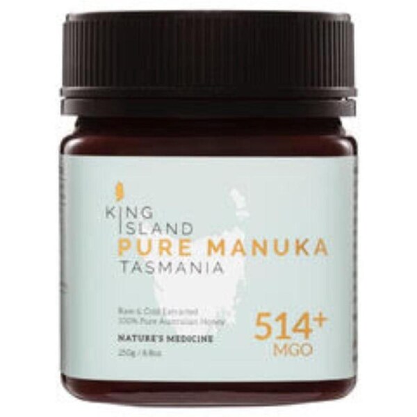 King Island Pure Manuka Honey Tasmania MGO 514+ 250g
