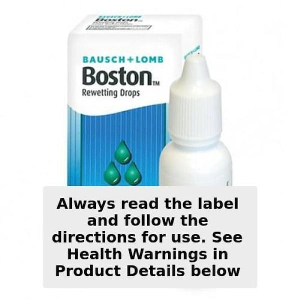 Bausch And Lomb Boston Rewetting Drops 10ml