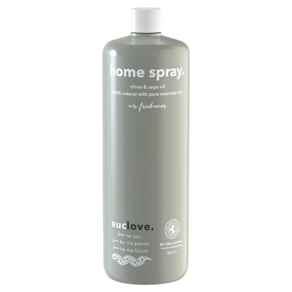 Euclove Home Spray Citrus & Sage Refill 1L