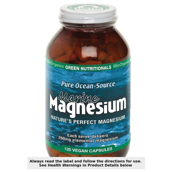 Green Nutritionals Marine Magnesium 120 Vege Caps