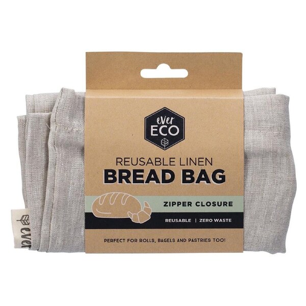 Ever Eco Reusable Linen Bread Bag 32 x 40cm