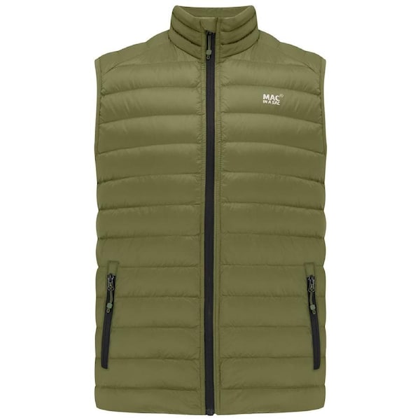 Mac In A Sac Packable Adult Mens Lightweight Alpine Duck Down Vest Khaki XL