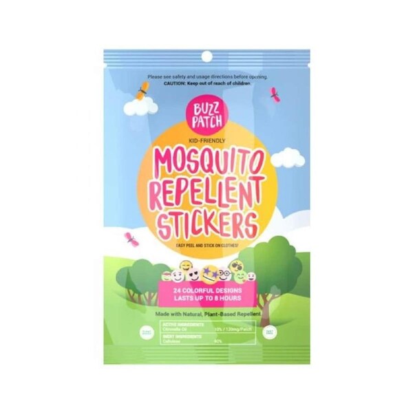 BuzzPatch Mosquito Repellent Patches 24 Pack