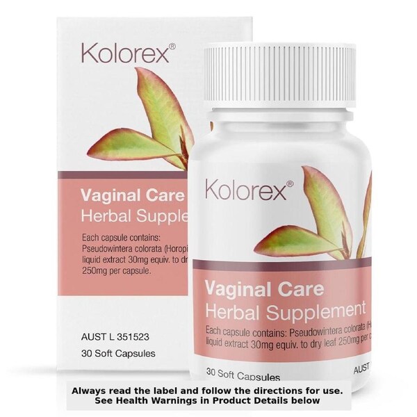 Kolorex Vaginal Care Herbal Supplement 30 Capsules