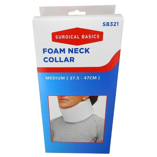 3P Surgical Basics Soft Foam Neck Collar Medium 37.5-47cm