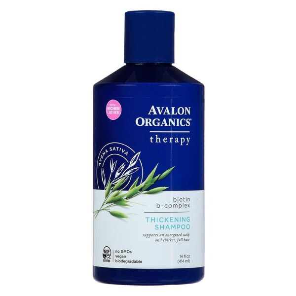 Avalon Organics Biotin B Complex Thickening Shampoo 400mL