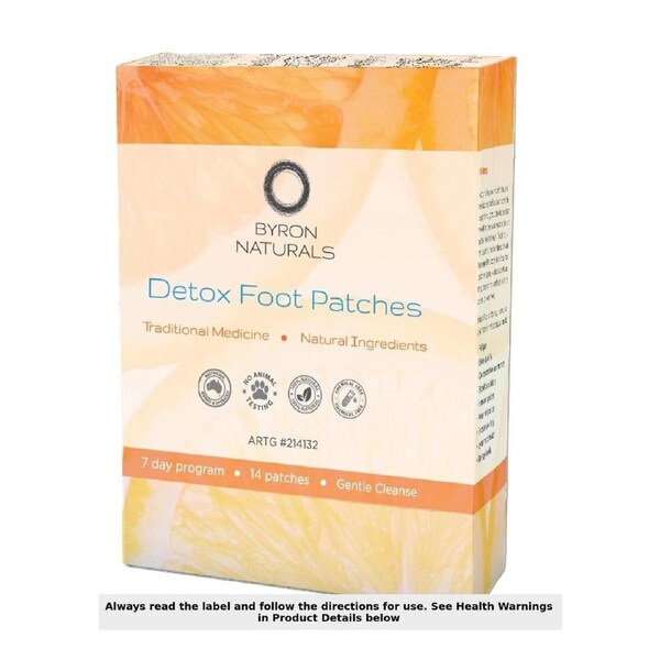 Byron Naturals Detox Foot Patches 7 Pairs
