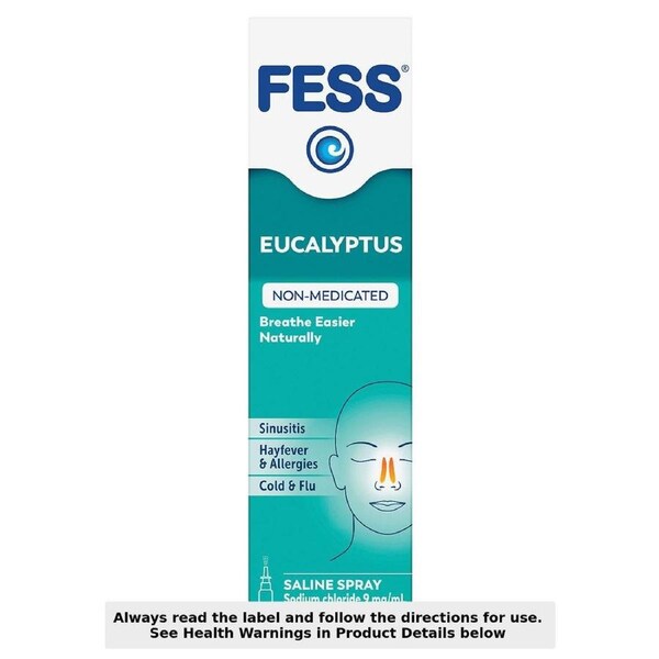 Fess Eucalyptus Saline Nasal Spray 30ml