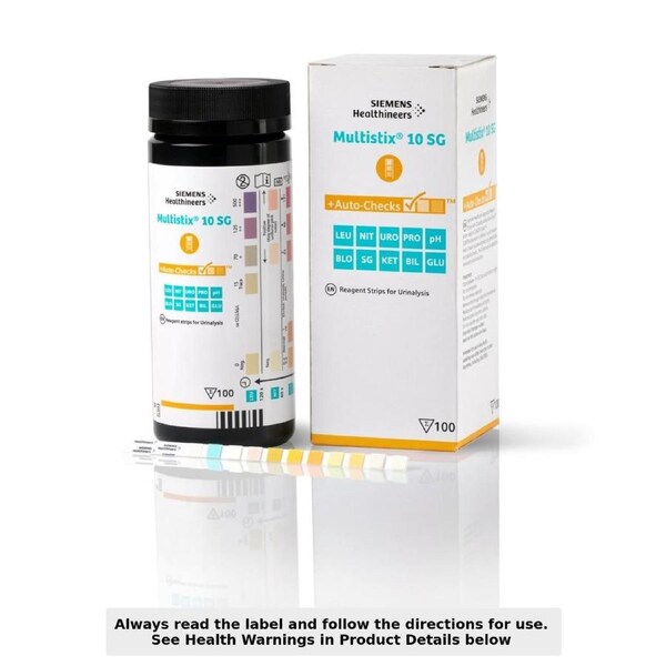 Multistix 10 SG Reagent Test Strips 100 Pack