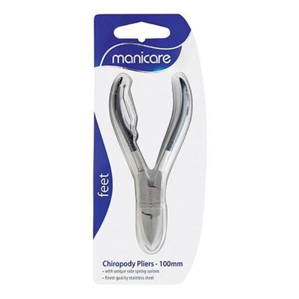 Manicare Chiropody Pliers 100mm with Side Spring