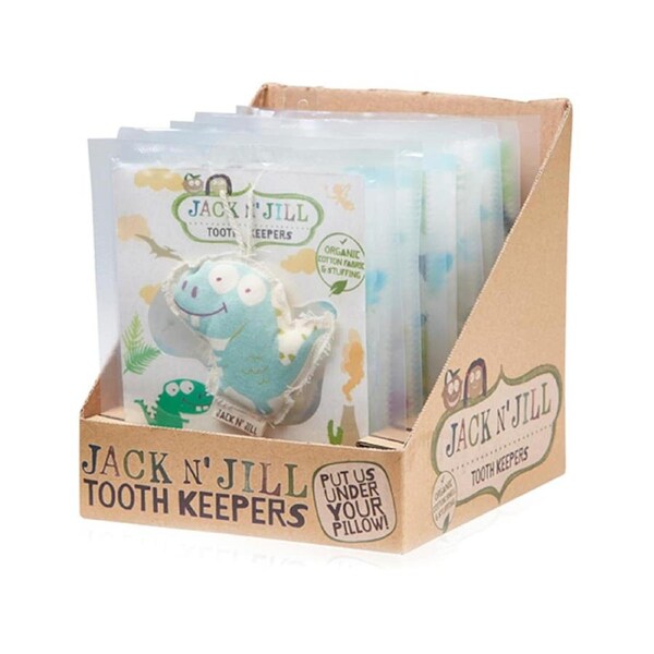 Jack n Jill Tooth Keepers Bag (Designs Vary)