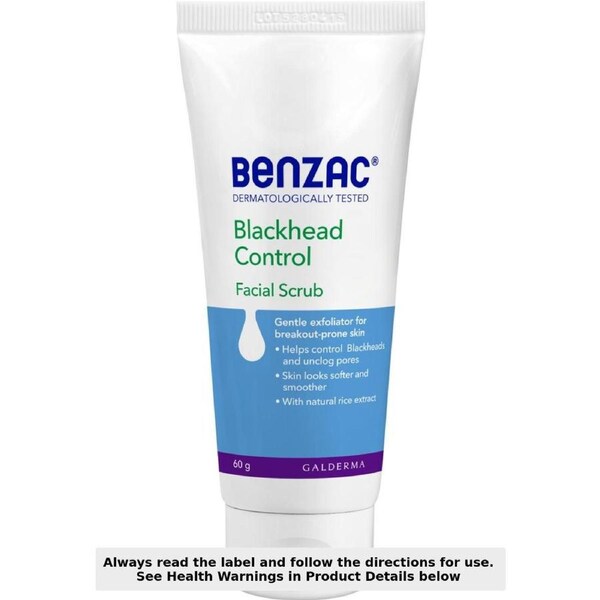 Benzac Blackheads Facial Scrub 60g